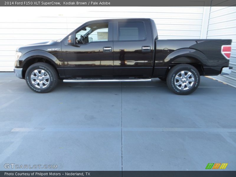 Kodiak Brown / Pale Adobe 2014 Ford F150 XLT SuperCrew