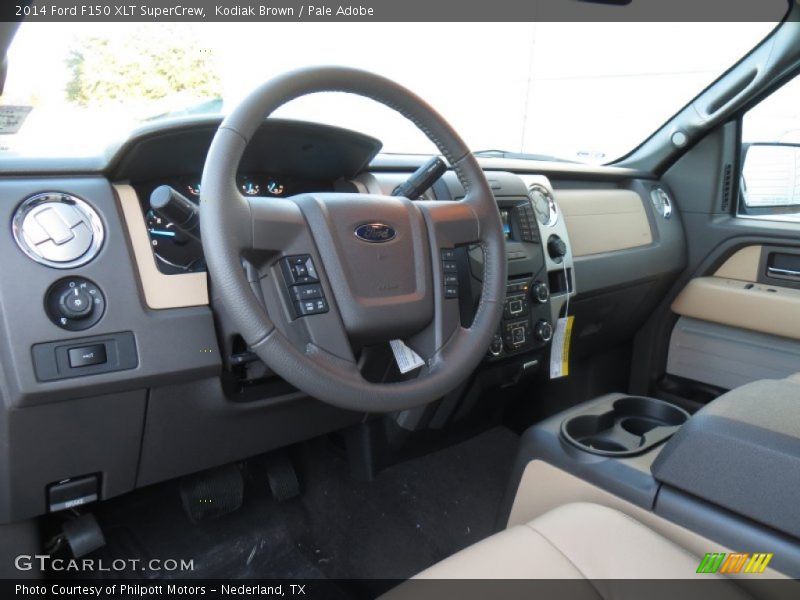 Kodiak Brown / Pale Adobe 2014 Ford F150 XLT SuperCrew