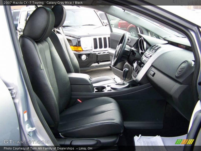 Galaxy Gray Mica / Black 2007 Mazda CX-7 Touring