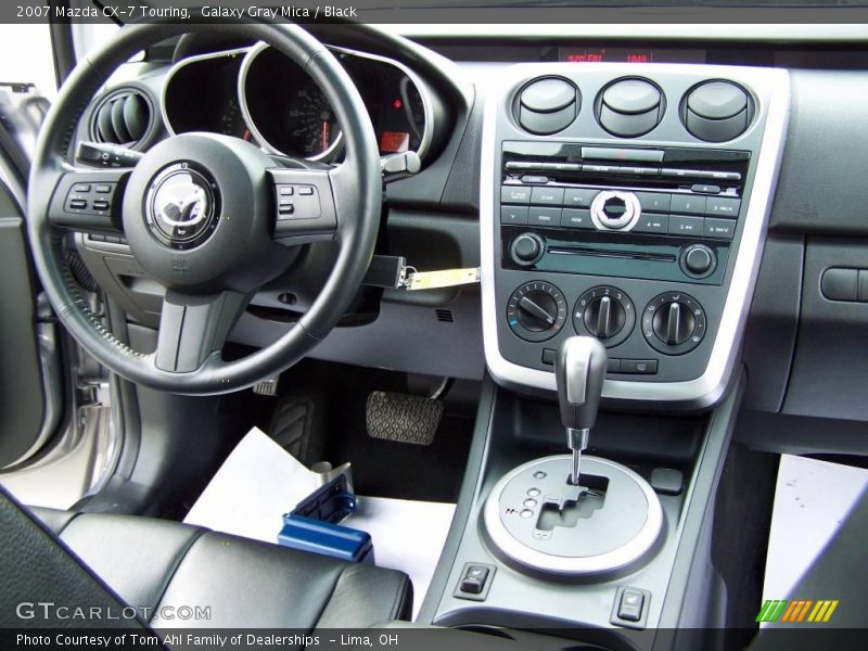 Galaxy Gray Mica / Black 2007 Mazda CX-7 Touring