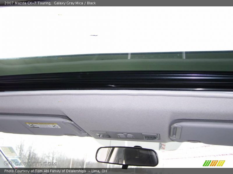 Galaxy Gray Mica / Black 2007 Mazda CX-7 Touring