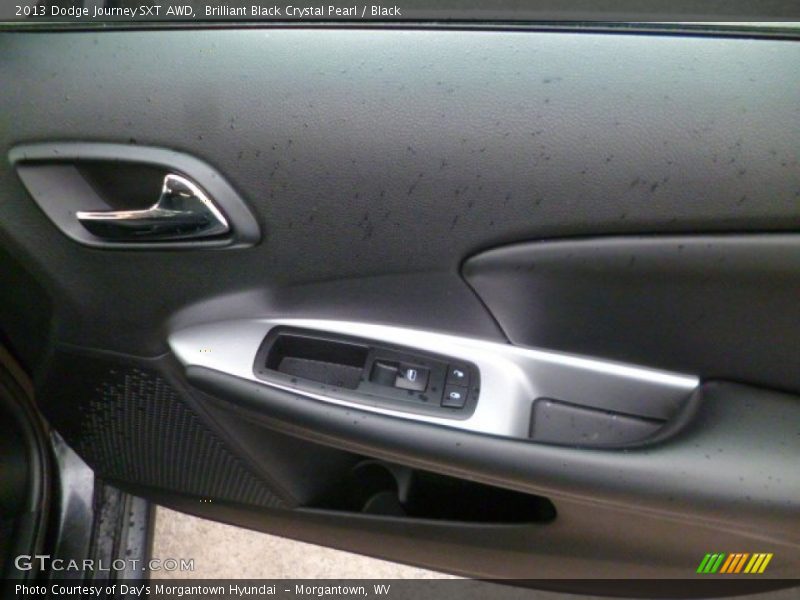 Brilliant Black Crystal Pearl / Black 2013 Dodge Journey SXT AWD