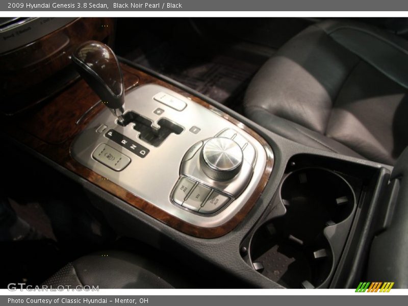 Black Noir Pearl / Black 2009 Hyundai Genesis 3.8 Sedan