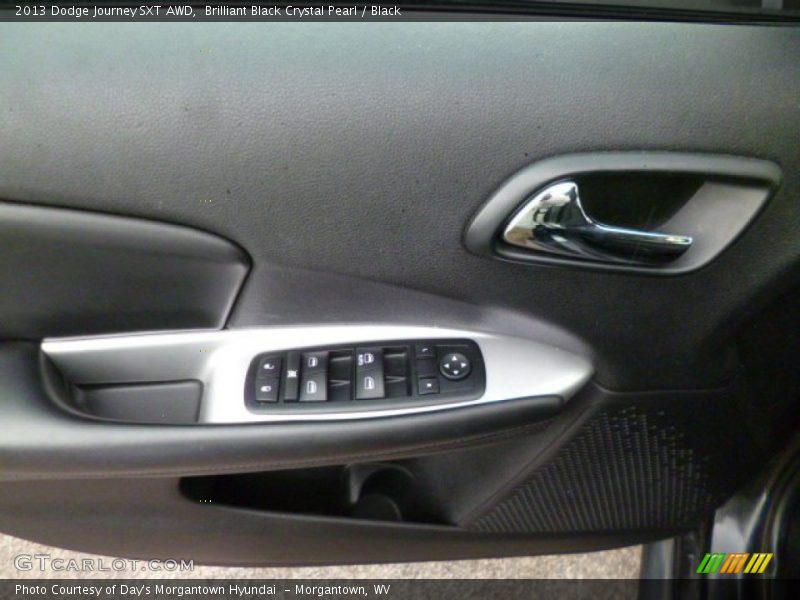 Brilliant Black Crystal Pearl / Black 2013 Dodge Journey SXT AWD