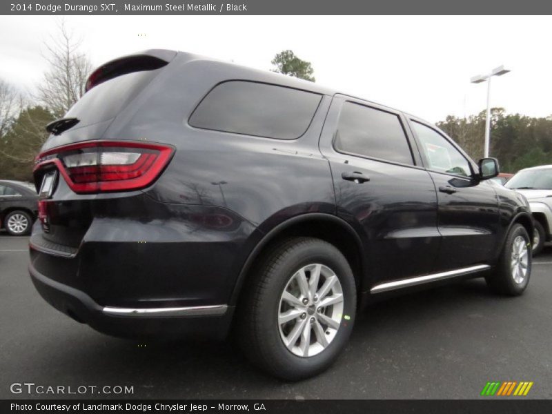 Maximum Steel Metallic / Black 2014 Dodge Durango SXT