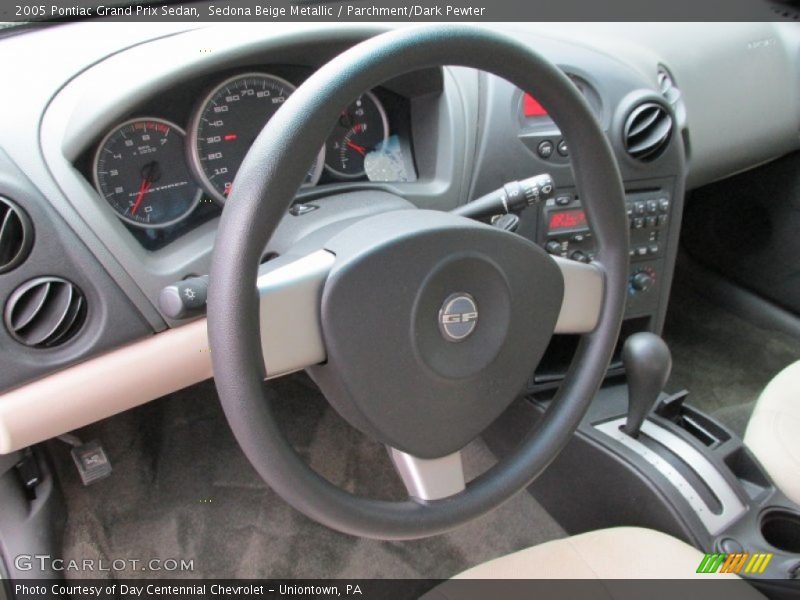 Sedona Beige Metallic / Parchment/Dark Pewter 2005 Pontiac Grand Prix Sedan