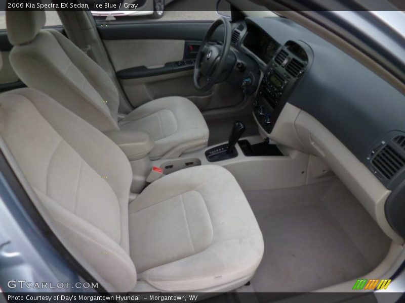Ice Blue / Gray 2006 Kia Spectra EX Sedan