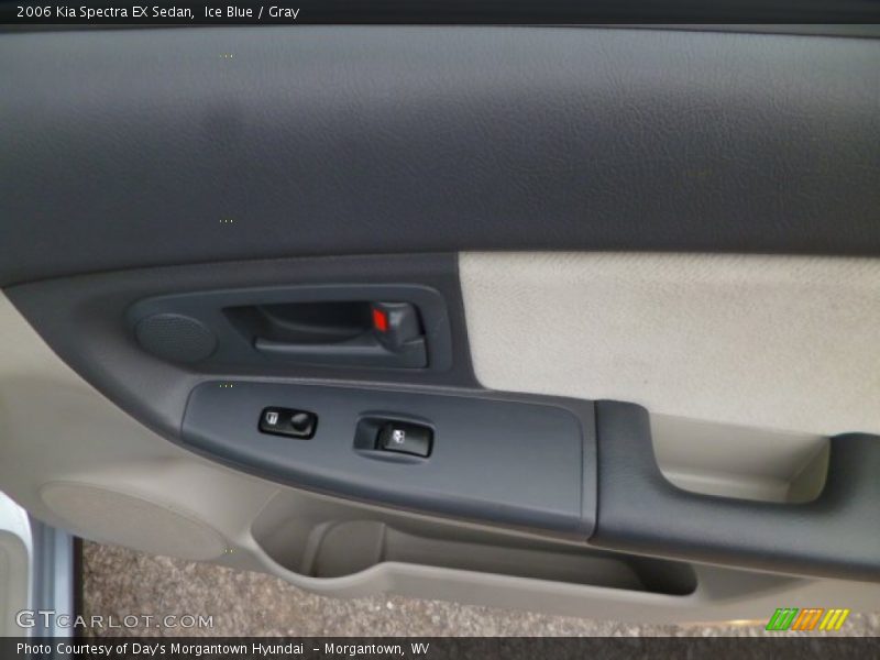 Ice Blue / Gray 2006 Kia Spectra EX Sedan
