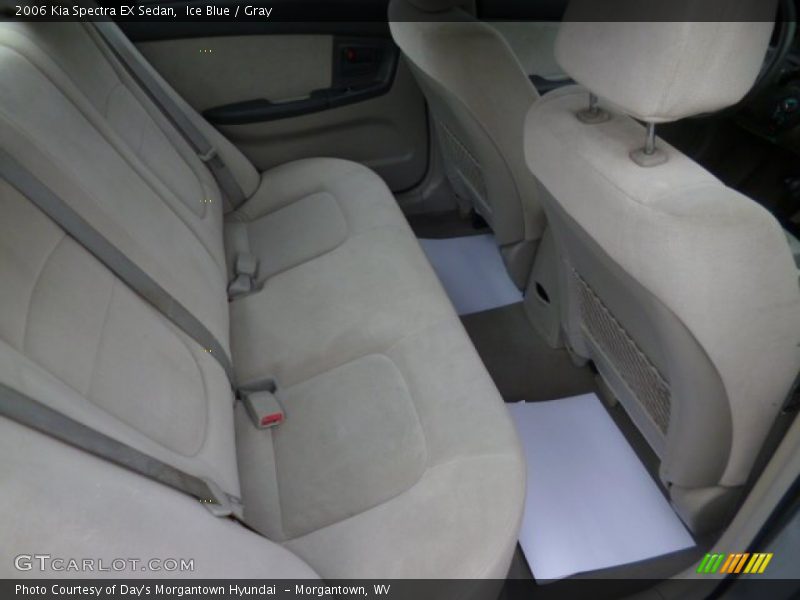 Ice Blue / Gray 2006 Kia Spectra EX Sedan