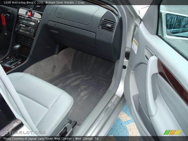 Brilliant Silver Metallic / Gray 1998 Mercedes-Benz C 230