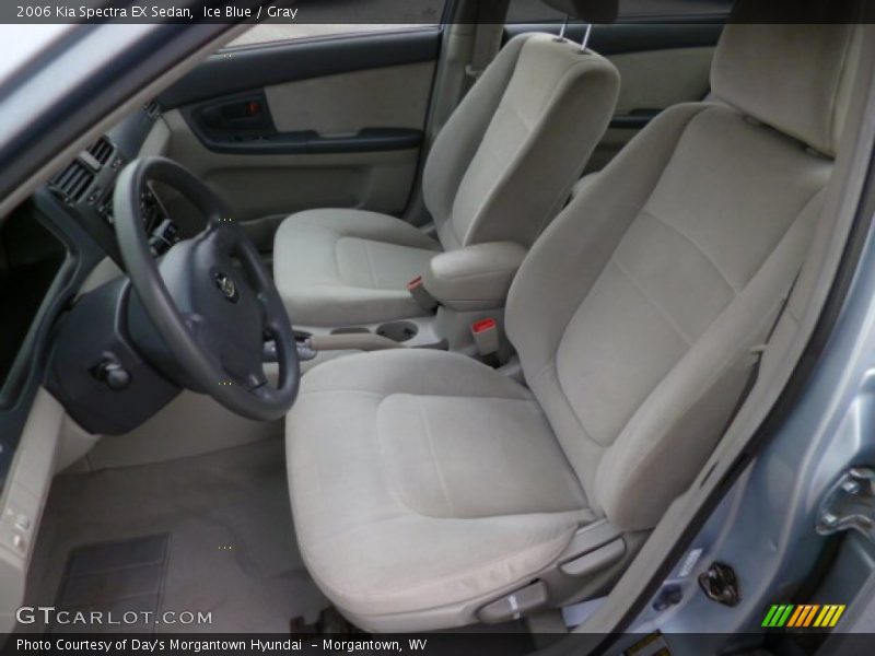 Ice Blue / Gray 2006 Kia Spectra EX Sedan