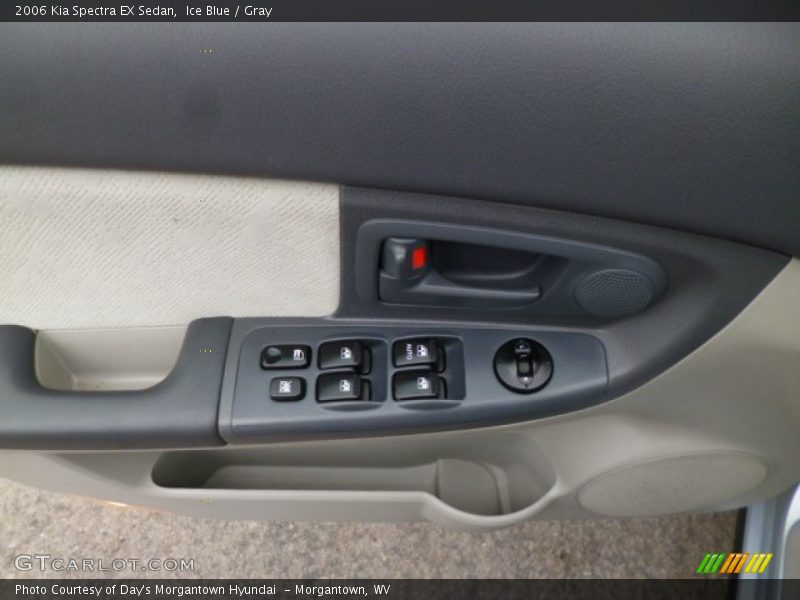 Ice Blue / Gray 2006 Kia Spectra EX Sedan