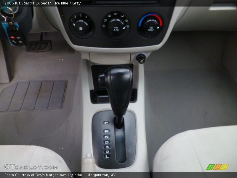 Ice Blue / Gray 2006 Kia Spectra EX Sedan