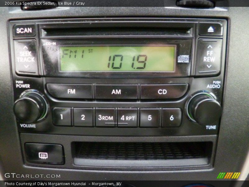 Ice Blue / Gray 2006 Kia Spectra EX Sedan