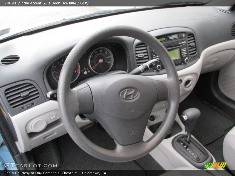Dashboard of 2009 Accent GS 3 Door