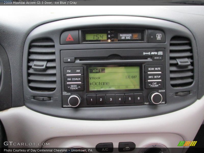 Audio System of 2009 Accent GS 3 Door
