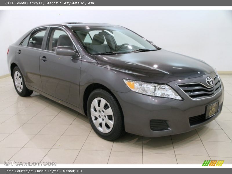 Magnetic Gray Metallic / Ash 2011 Toyota Camry LE