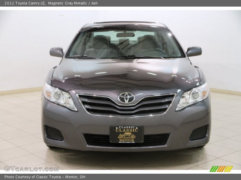 Magnetic Gray Metallic / Ash 2011 Toyota Camry LE