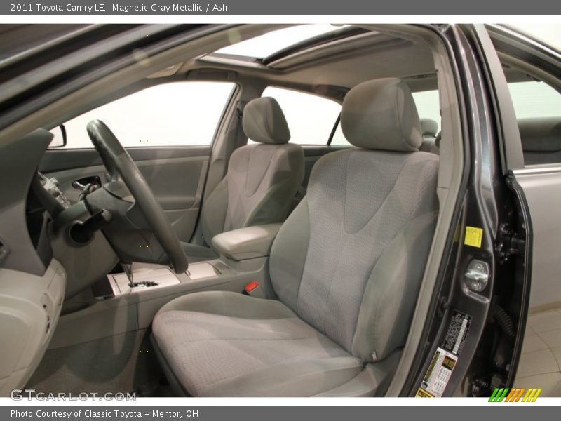 Magnetic Gray Metallic / Ash 2011 Toyota Camry LE