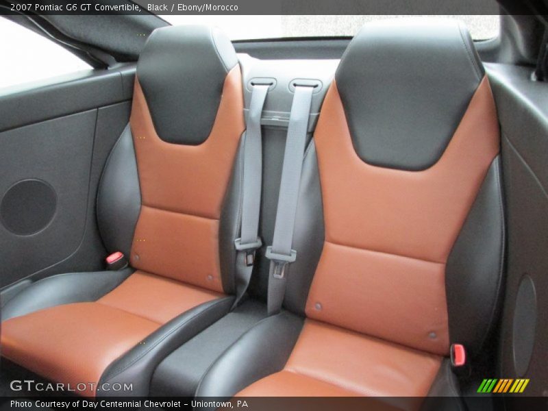 Rear Seat of 2007 G6 GT Convertible