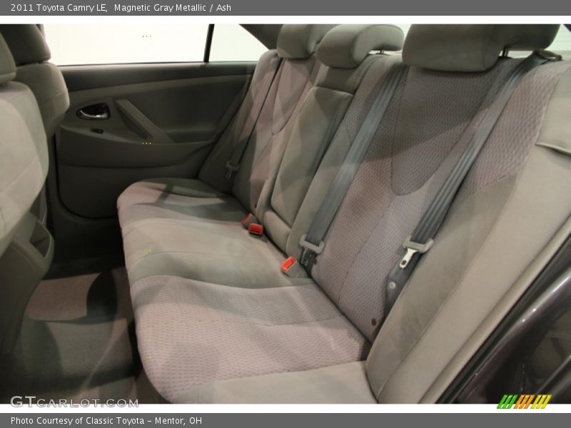 Magnetic Gray Metallic / Ash 2011 Toyota Camry LE