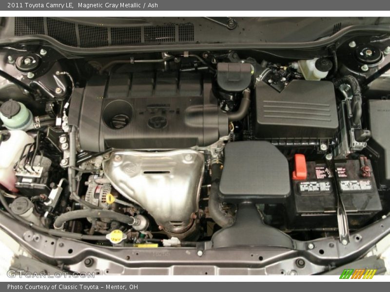 Magnetic Gray Metallic / Ash 2011 Toyota Camry LE