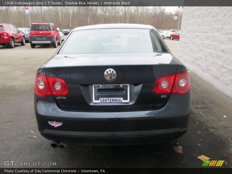 Shadow Blue Metallic / Anthracite Black 2006 Volkswagen Jetta 2.5 Sedan