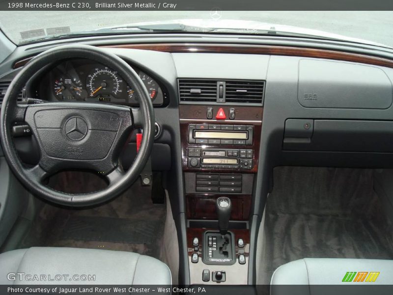 Brilliant Silver Metallic / Gray 1998 Mercedes-Benz C 230