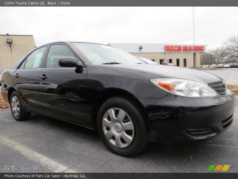 Black / Stone 2004 Toyota Camry LE