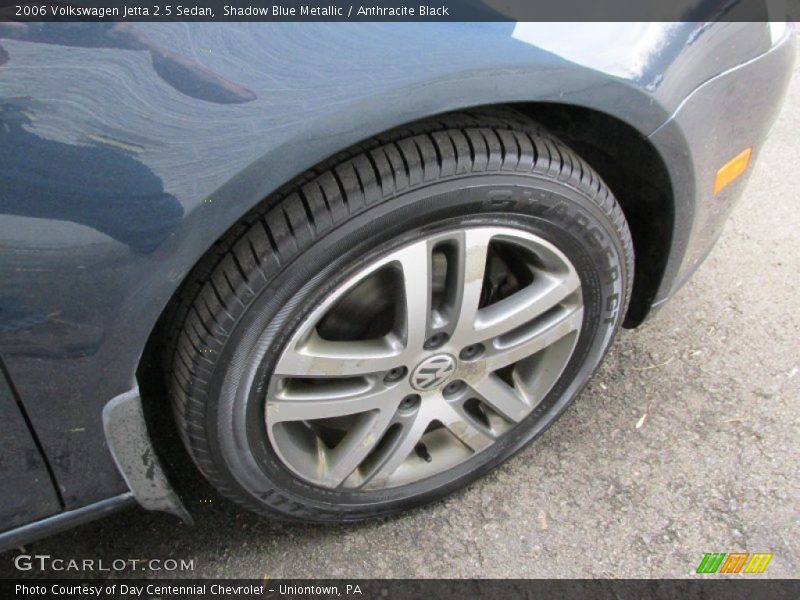 Shadow Blue Metallic / Anthracite Black 2006 Volkswagen Jetta 2.5 Sedan