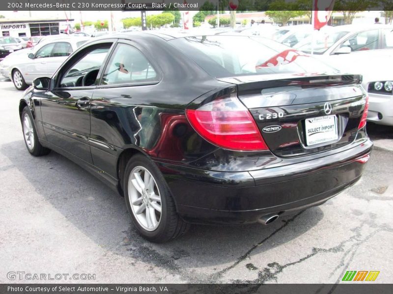 Black / Charcoal 2002 Mercedes-Benz C 230 Kompressor Coupe