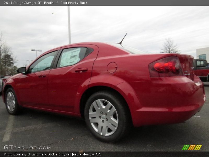 Redline 2-Coat Pearl / Black 2014 Dodge Avenger SE