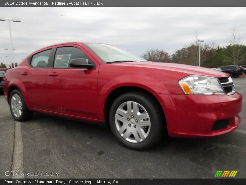 Redline 2-Coat Pearl / Black 2014 Dodge Avenger SE