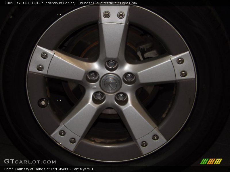 Thunder Cloud Metallic / Light Gray 2005 Lexus RX 330 Thundercloud Edition