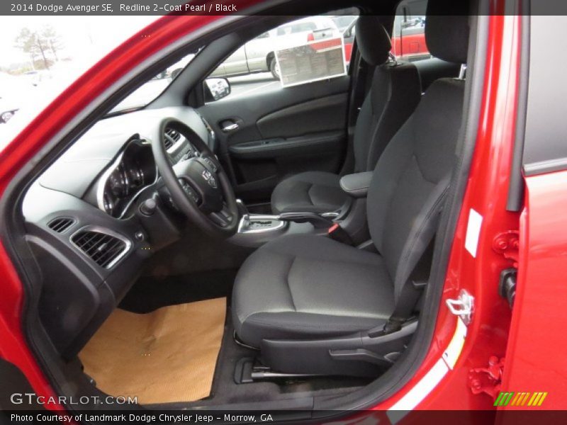 Redline 2-Coat Pearl / Black 2014 Dodge Avenger SE
