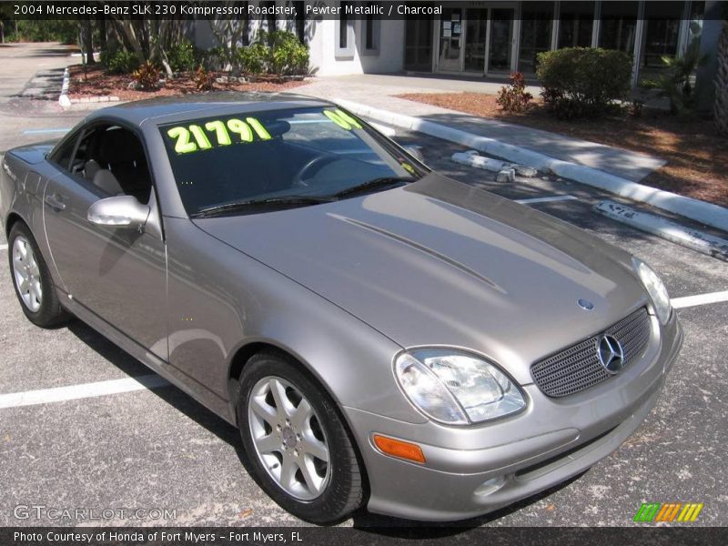 Pewter Metallic / Charcoal 2004 Mercedes-Benz SLK 230 Kompressor Roadster