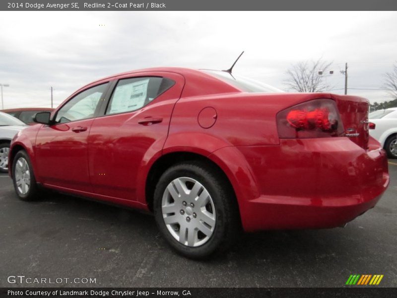 Redline 2-Coat Pearl / Black 2014 Dodge Avenger SE