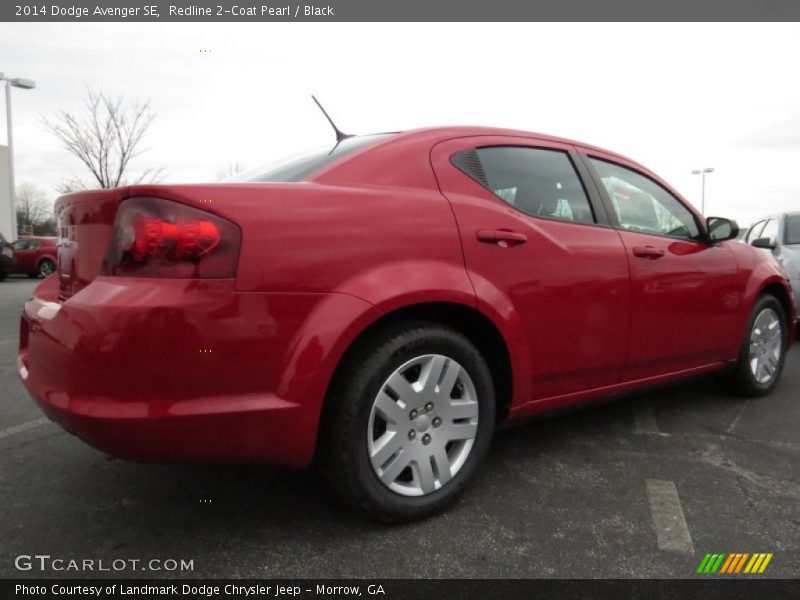 Redline 2-Coat Pearl / Black 2014 Dodge Avenger SE