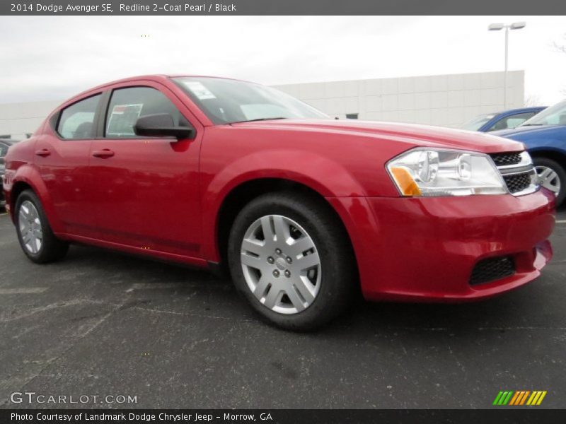 Redline 2-Coat Pearl / Black 2014 Dodge Avenger SE