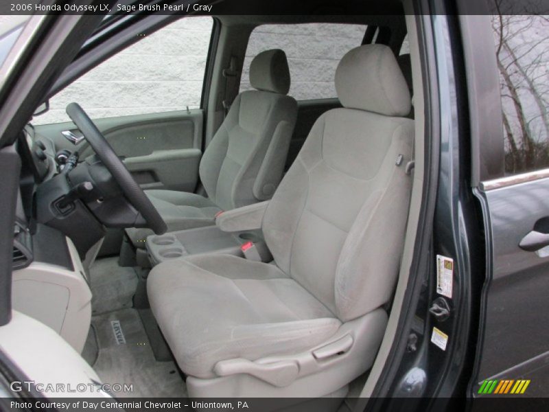 Sage Brush Pearl / Gray 2006 Honda Odyssey LX