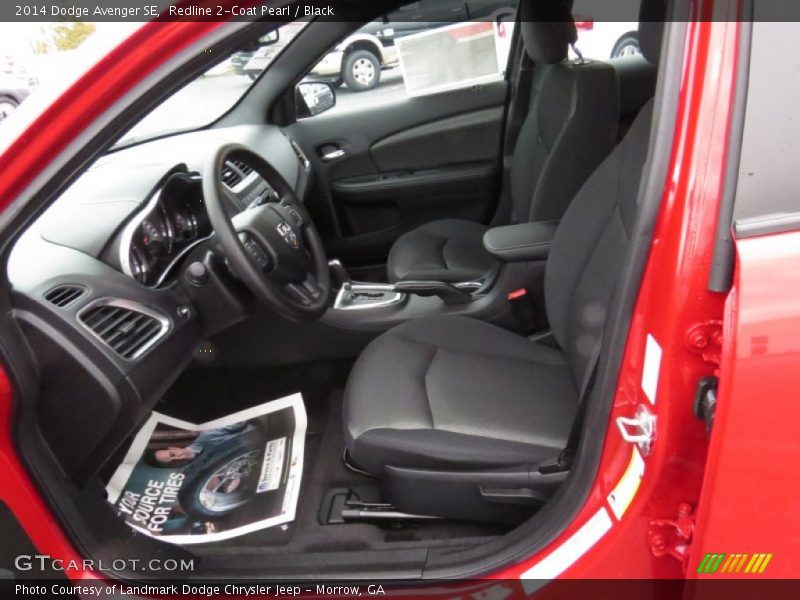 Redline 2-Coat Pearl / Black 2014 Dodge Avenger SE