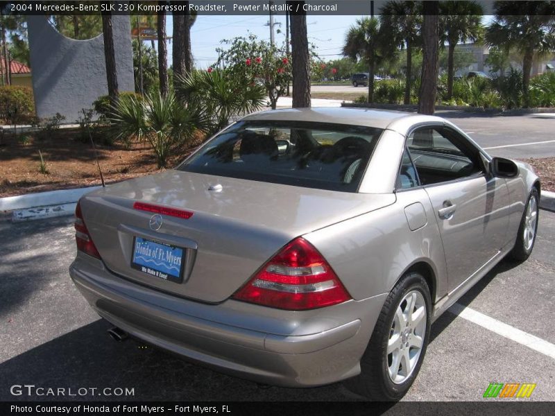 Pewter Metallic / Charcoal 2004 Mercedes-Benz SLK 230 Kompressor Roadster