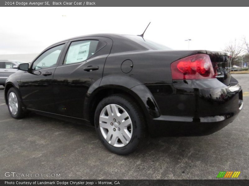 Black Clear Coat / Black 2014 Dodge Avenger SE