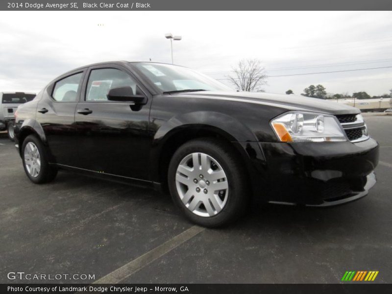 Black Clear Coat / Black 2014 Dodge Avenger SE