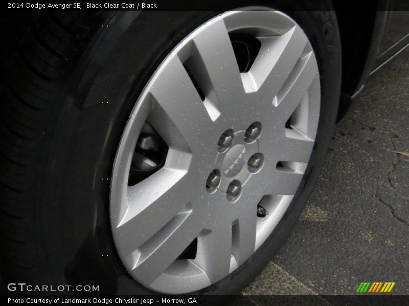 Black Clear Coat / Black 2014 Dodge Avenger SE