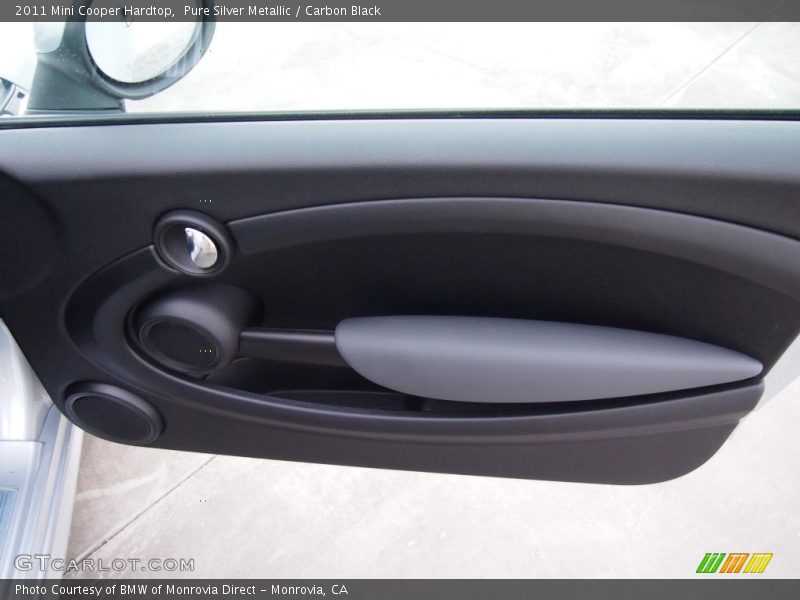 Pure Silver Metallic / Carbon Black 2011 Mini Cooper Hardtop