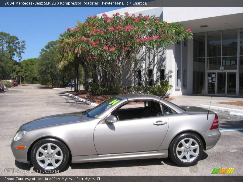 Pewter Metallic / Charcoal 2004 Mercedes-Benz SLK 230 Kompressor Roadster