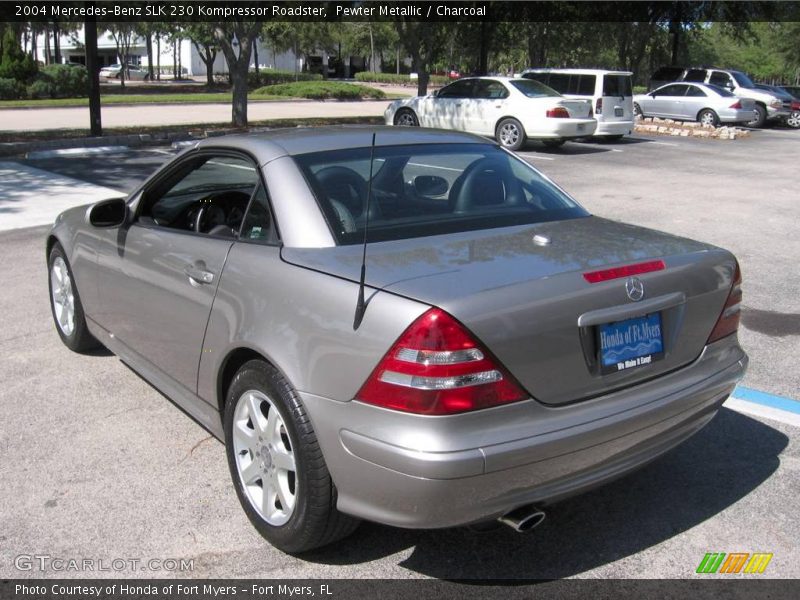 Pewter Metallic / Charcoal 2004 Mercedes-Benz SLK 230 Kompressor Roadster