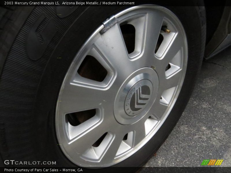 Arizona Beige Metallic / Medium Parchment 2003 Mercury Grand Marquis LS