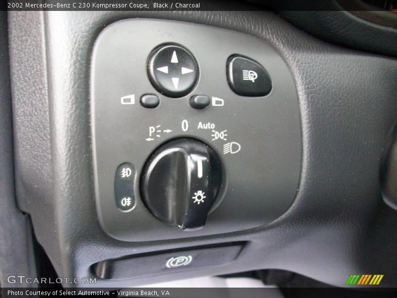 Black / Charcoal 2002 Mercedes-Benz C 230 Kompressor Coupe